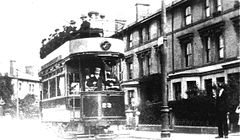 Tram-in-Elphinstone-Road-just-past-Hughenden.-Place.-1905
